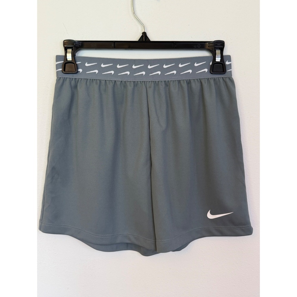Nike Womens Sportswear Mesh Shorts Grey Sz Large NWT